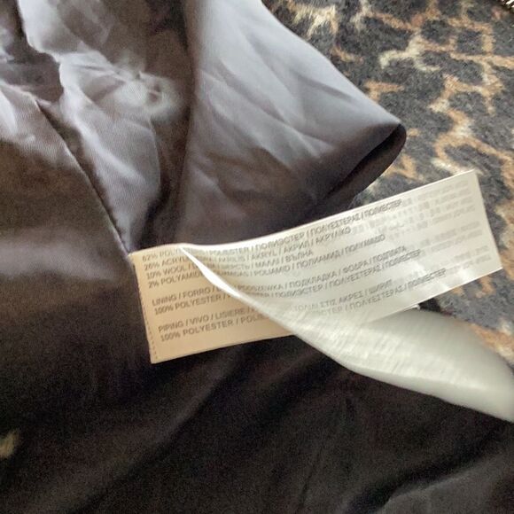 Mango Casual Leopard Jacket XXS-XS - Picture 7 of 8